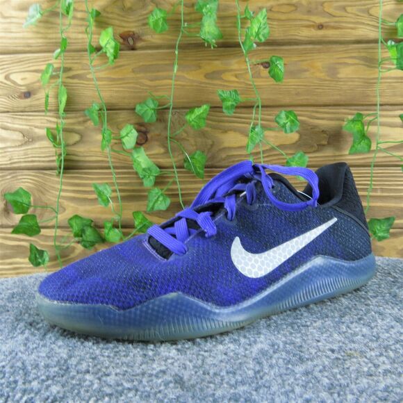 Size 7Y‎ - Nike Kobe XI 11 Elite Low (GS) Hyper Grape 'Eulogy' 822945-510 - Picture 1 of 7